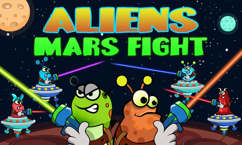 Alien's Mars Fight