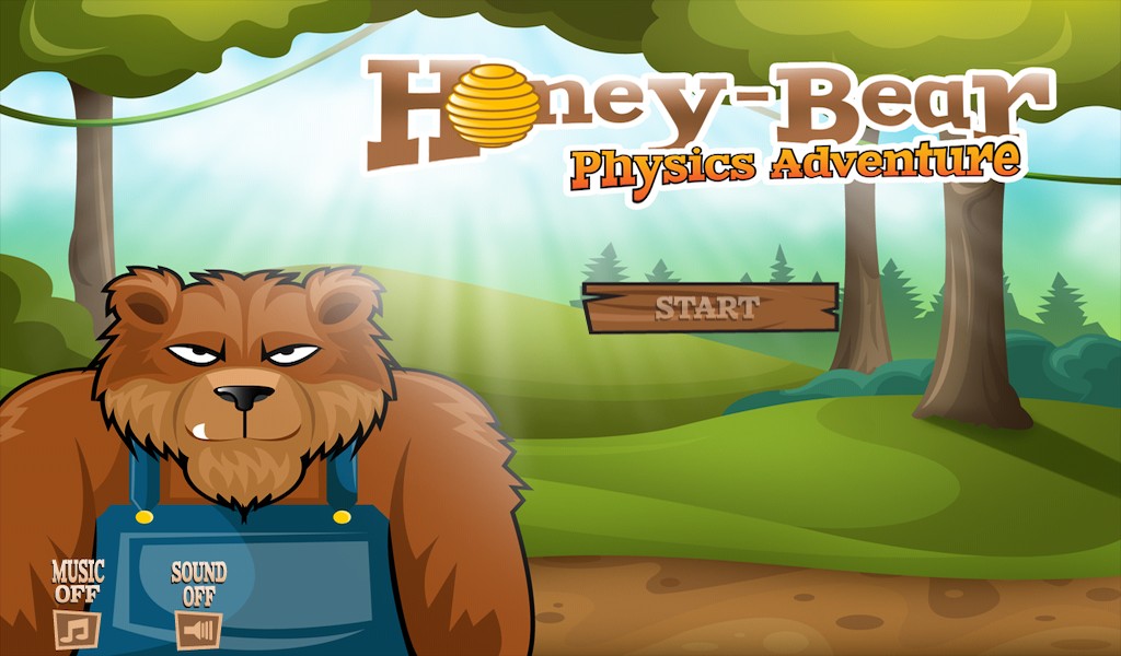 Bear Honey Physics Adventure