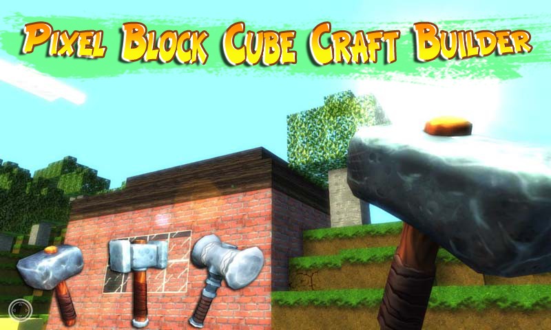 Pixel Block Cube Craft Builder