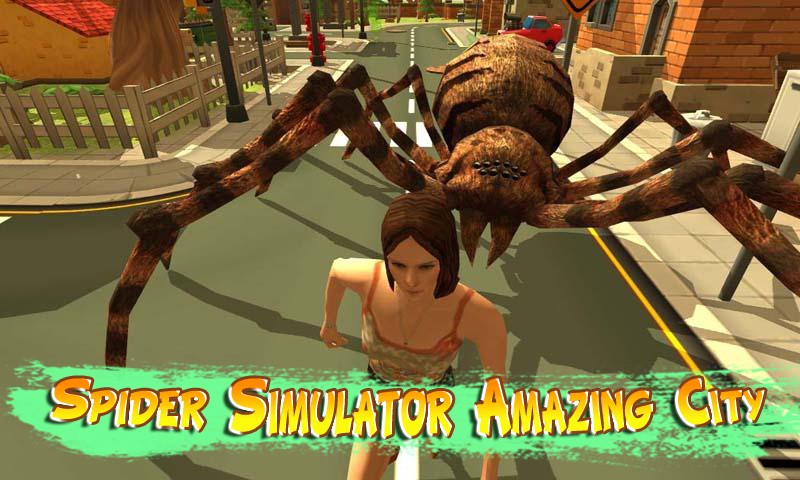 Spider Simulator Amazing City